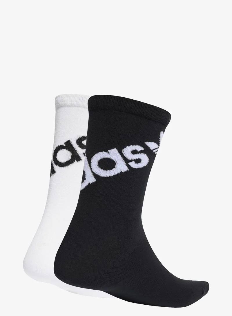 اديداس اوريجينالز زوجان من جوارب ADIDAS LINEAR CREW